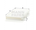 CU 3139 Салонный фильтр MANN-FILTER