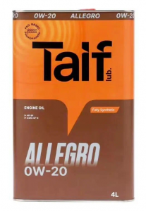 TAIF ALLEGRO 0W-20 (4 л)