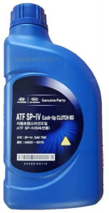 Масло трансмиссионное синтетическое MOBIS ATF SP-IV  1L 04500-00115
