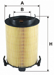 Воздушный фильтр ДВС а/м AK 370/4 Filtron