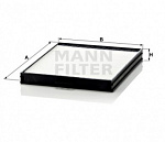 CU 2628 Салонный фильтр MANN-FILTER