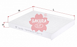 CA3101 Фильтр салонный Sakura