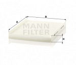 CU 27 007 Салонный фильтр MANN-FILTER